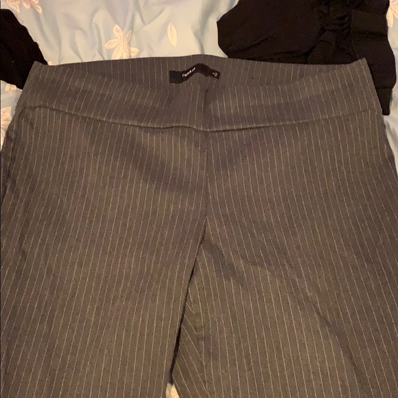 Gray Pinstripe pants - Picture 1 of 4